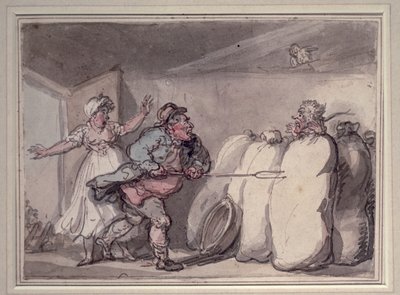 Die Entdeckung von Thomas Rowlandson